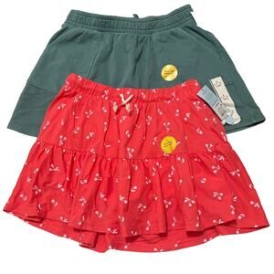 Cat & Jack Girl's Bundle of 2 Skorts NWT Size Large (10/12)